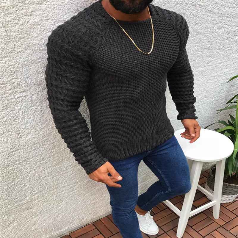 Men Pullover sweater - Luxovo.cc