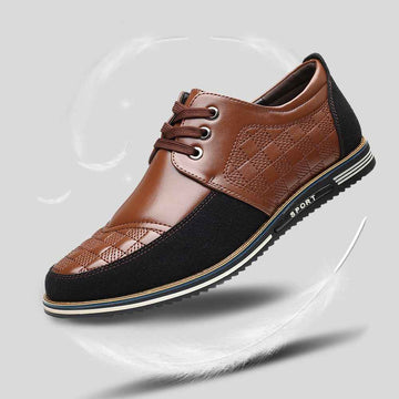 Fashion British plus size shoes men - Luxovo.cc