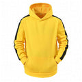 Men Casual Sweater Hooded Stitching Top - Luxovo.cc