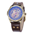 Watch automatic skeleton mechanical watch - Luxovo.cc