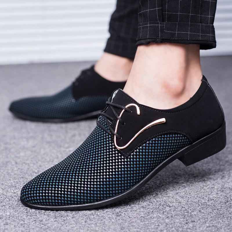 High Quality Men Oxford Shoes - Luxovo.cc