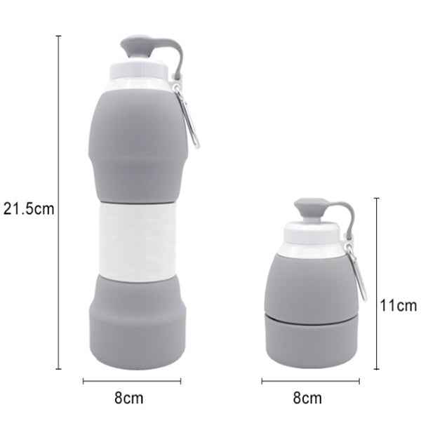 Silicone folding water bottle - Luxovo.cc