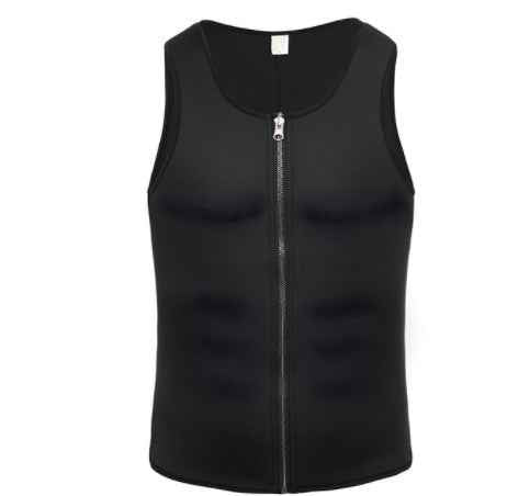 Men Waist Trainer Tank Tops Shapewear Slimming Body Shaper - Luxovo.cc