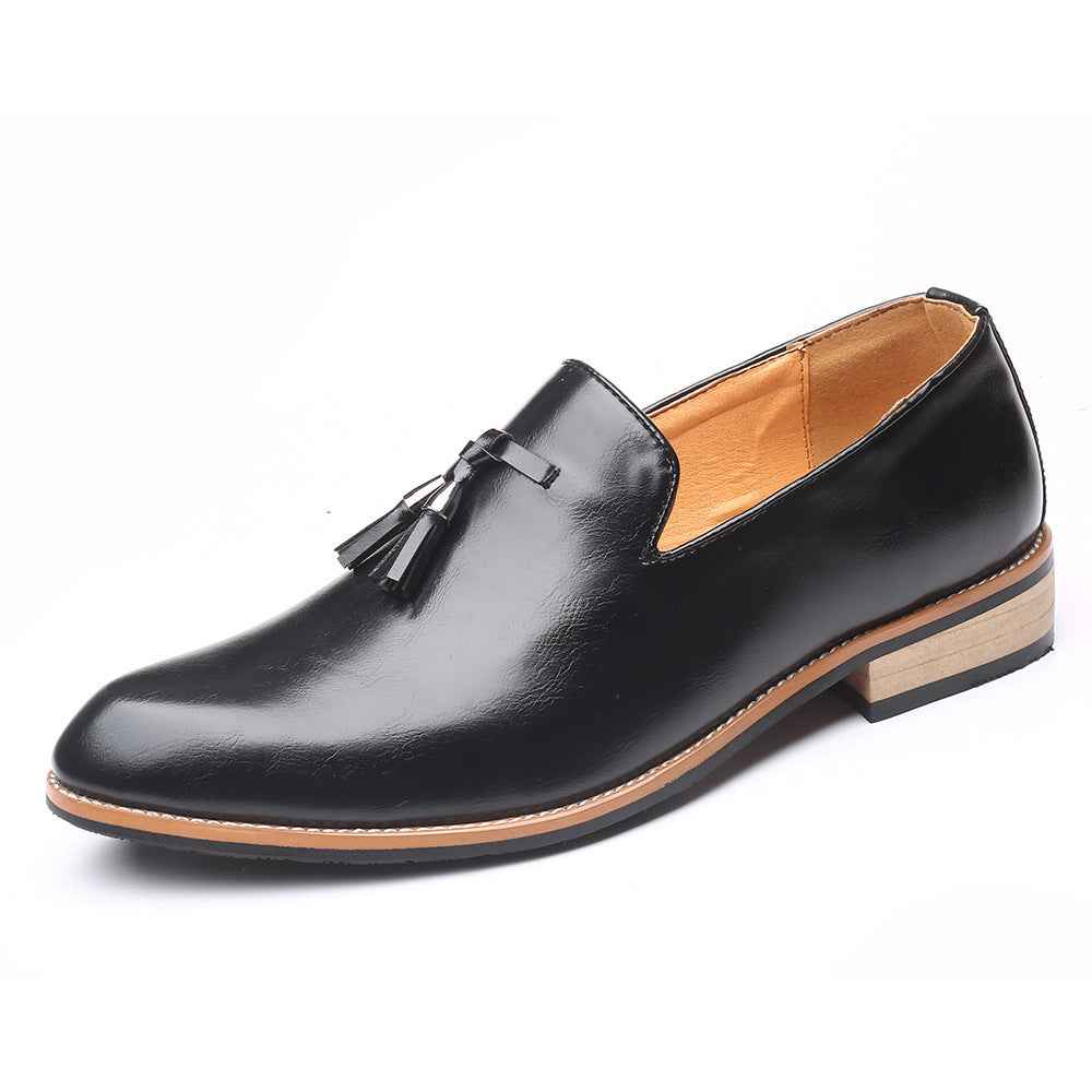 Pointed-toe British men's formal shoes - Luxovo.cc