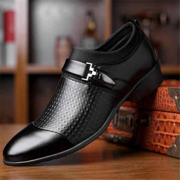 Formal men's leather shoes - Luxovo.cc