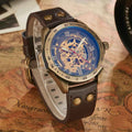 Watch automatic skeleton mechanical watch - Luxovo.cc