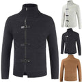 Men's zipper cardigan sweater men - Luxovo.cc