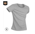 Quick-drying Waterproof Anti-fouling T-shirt Couple Half Sleeve Bottoming Shirt - Luxovo.cc