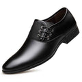 46 leather business 45 formal pointed shoes - Luxovo.cc