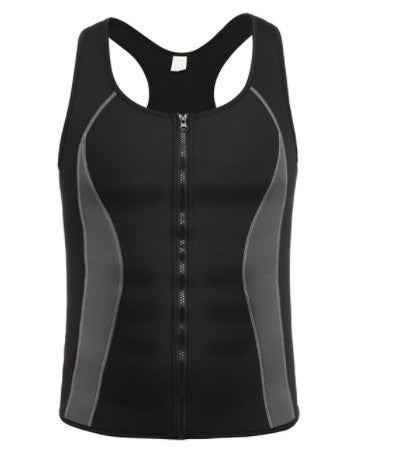 Men Waist Trainer Tank Tops Shapewear Slimming Body Shaper - Luxovo.cc