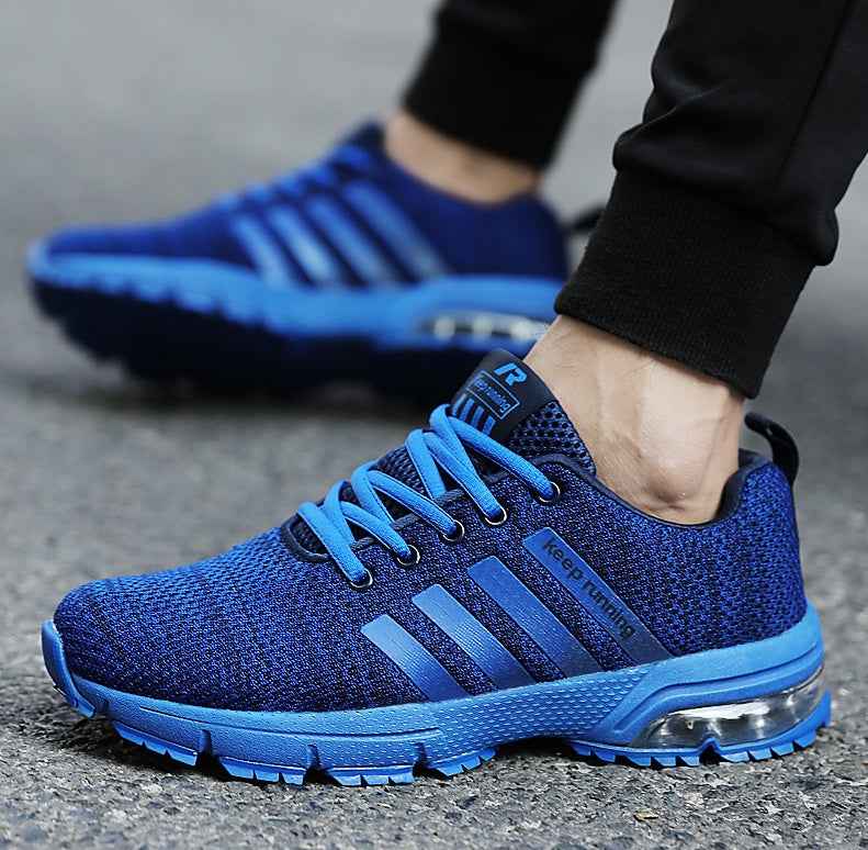 Best selling couple sports shoes breathable mesh outdoor men and women running shoes sports shoes fitness jogging shoes men - Luxovo.cc