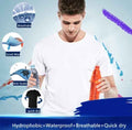 Quick-drying Waterproof Anti-fouling T-shirt Couple Half Sleeve Bottoming Shirt - Luxovo.cc