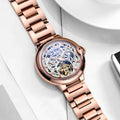 Mechanical watch hollow waterproof watch - Luxovo.cc