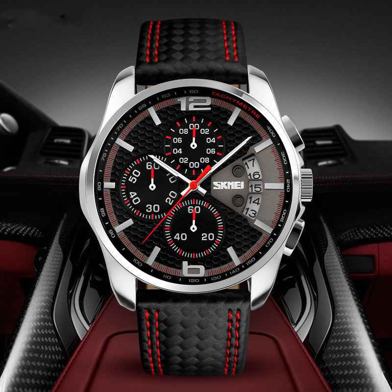 Leather quartz watch sports watch watch - Luxovo.cc