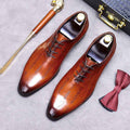 Men's Business Formal Leather Shoes - Luxovo.cc