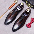 Men's Business Formal Leather Shoes - Luxovo.cc