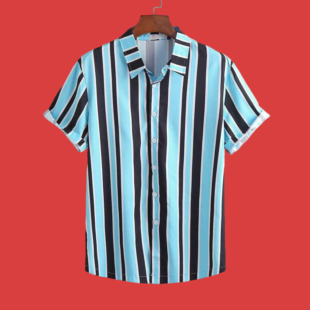 Men Stripe shirts - Luxovo.cc