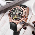 Mechanical watch hollow waterproof watch - Luxovo.cc