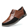 Fashion British plus size shoes men - Luxovo.cc