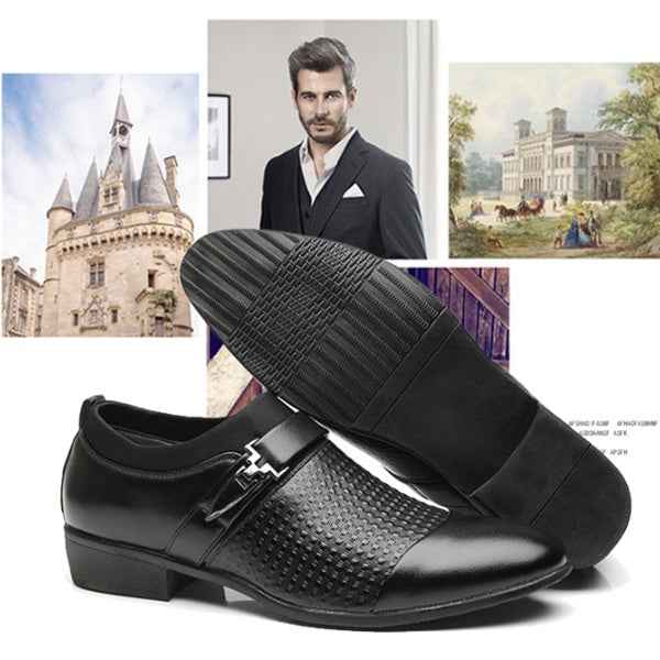 Formal men's leather shoes - Luxovo.cc