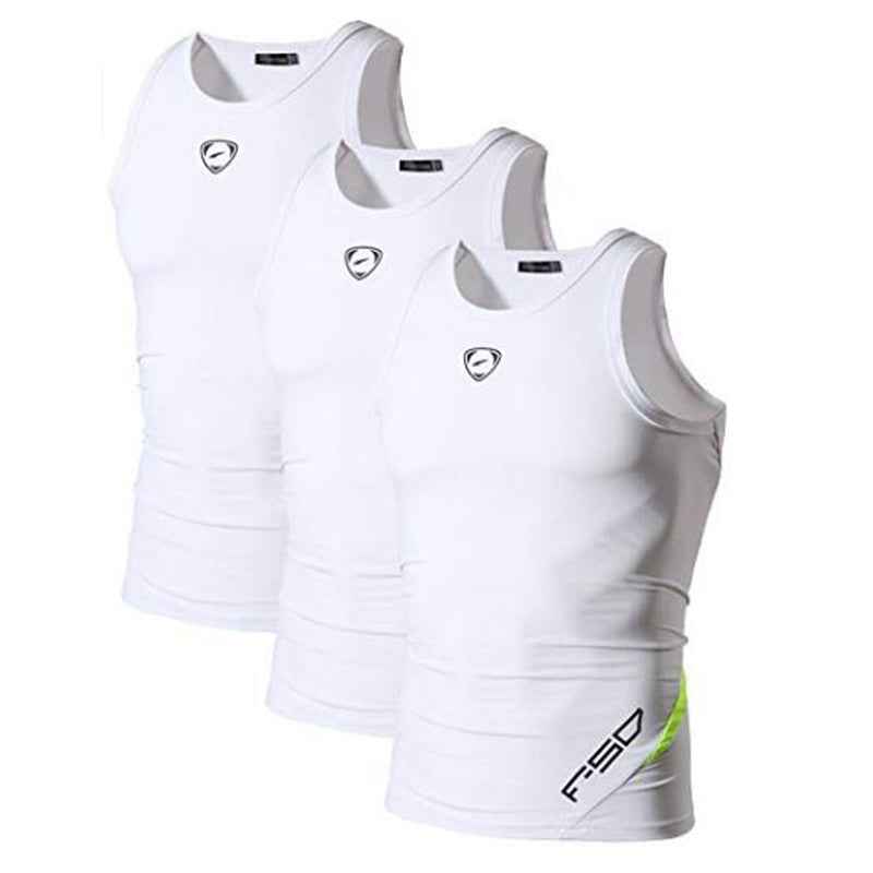Men's Quick Dry Slim Fit Sleeveless Sport Tank Tops Shirts - Luxovo.cc