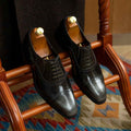 Gentleman Cowhide Commuting Formal Shoes - Luxovo.cc