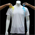 Quick-drying Waterproof Anti-fouling T-shirt Couple Half Sleeve Bottoming Shirt - Luxovo.cc