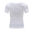 Male Chest Compression T-shirt Fitness Hero Belly Buster Slimming - Luxovo.cc