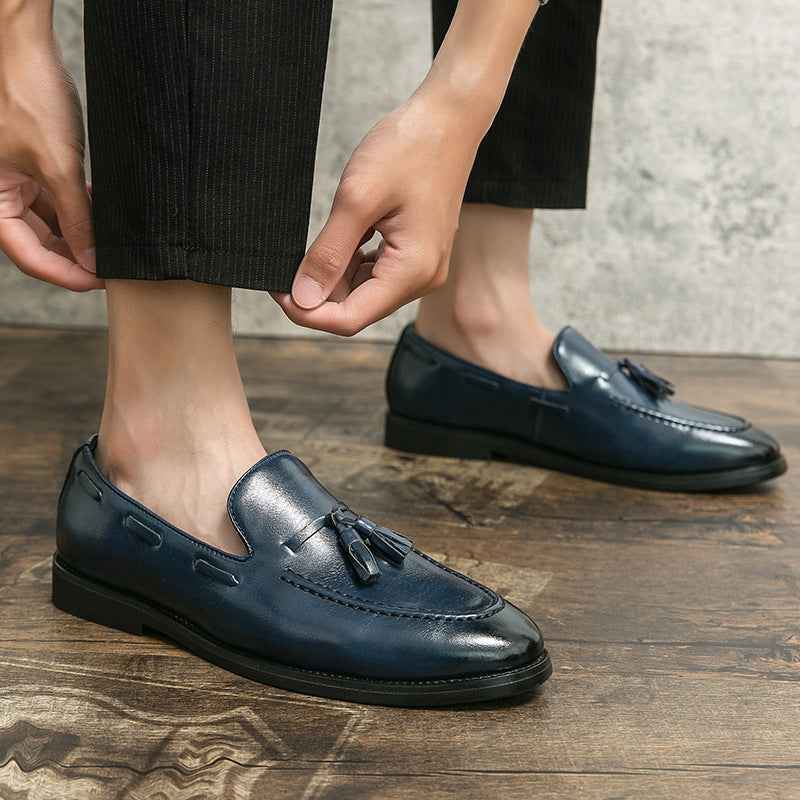 Tassel Slip-on Shoes Young Men - Luxovo.cc