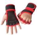 Fitness weightlifting anti-skid riding hard pull half finger gloves - Luxovo.cc