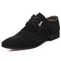 Men's casual business formal leather shoes - Luxovo.cc