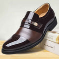 Men's formal business leather shoes - Luxovo.cc