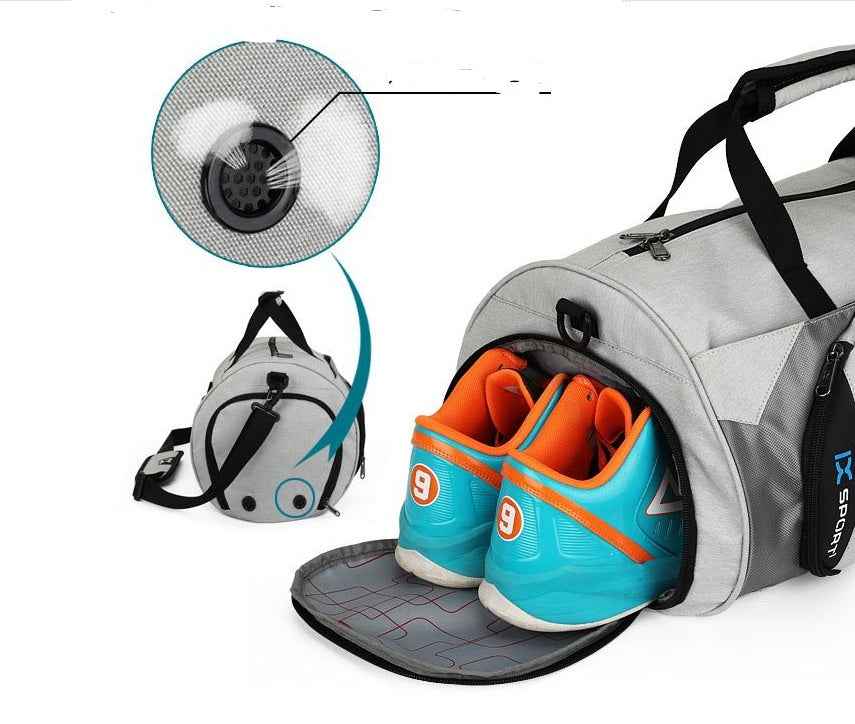 Gym Bag With Shoe Compartment - Luxovo.cc