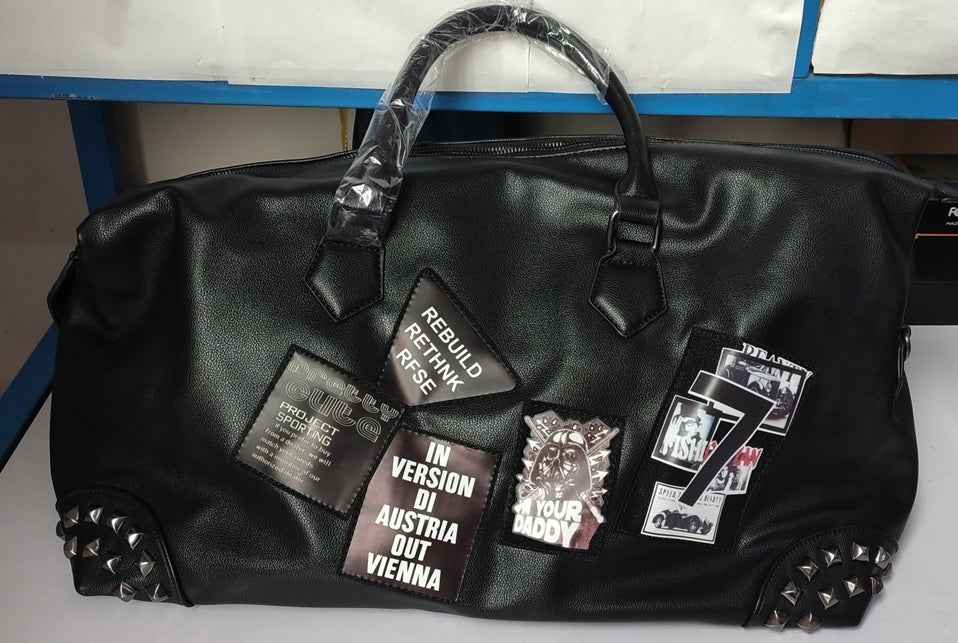 Leather gym bag - Luxovo.cc