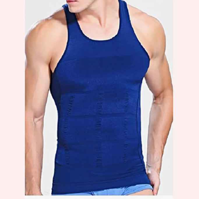 Men Body Tummy Shaper Vest - Luxovo.cc
