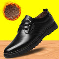 The new shoes shoes fall men's business casual shoes men shoes shoes round British Dad - Luxovo.cc