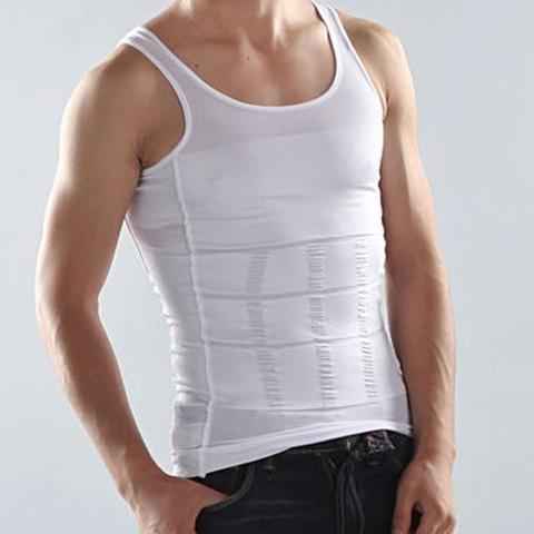 Men Body Tummy Shaper Vest - Luxovo.cc