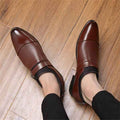 Formal men's leather shoes - Luxovo.cc