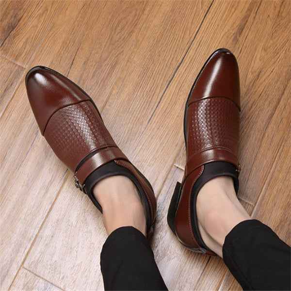 Formal men's leather shoes - Luxovo.cc