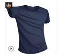 Quick-drying Waterproof Anti-fouling T-shirt Couple Half Sleeve Bottoming Shirt - Luxovo.cc