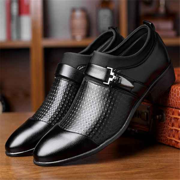 Formal men's leather shoes - Luxovo.cc