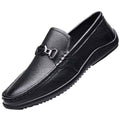 Fashion Casual Shoes Men Leather Feet - Luxovo.cc