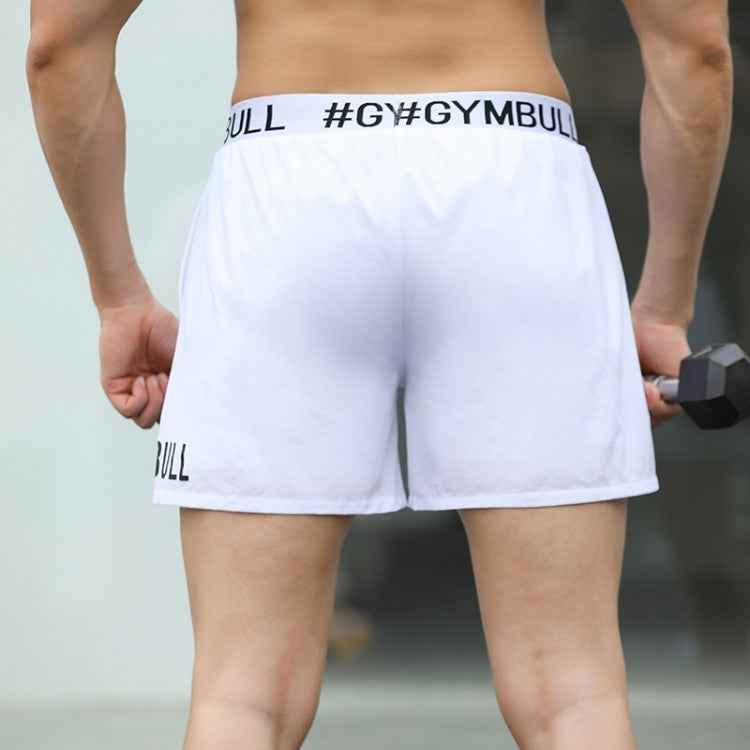 Four-sided Elastic Fabric Sports Short Shorts Men