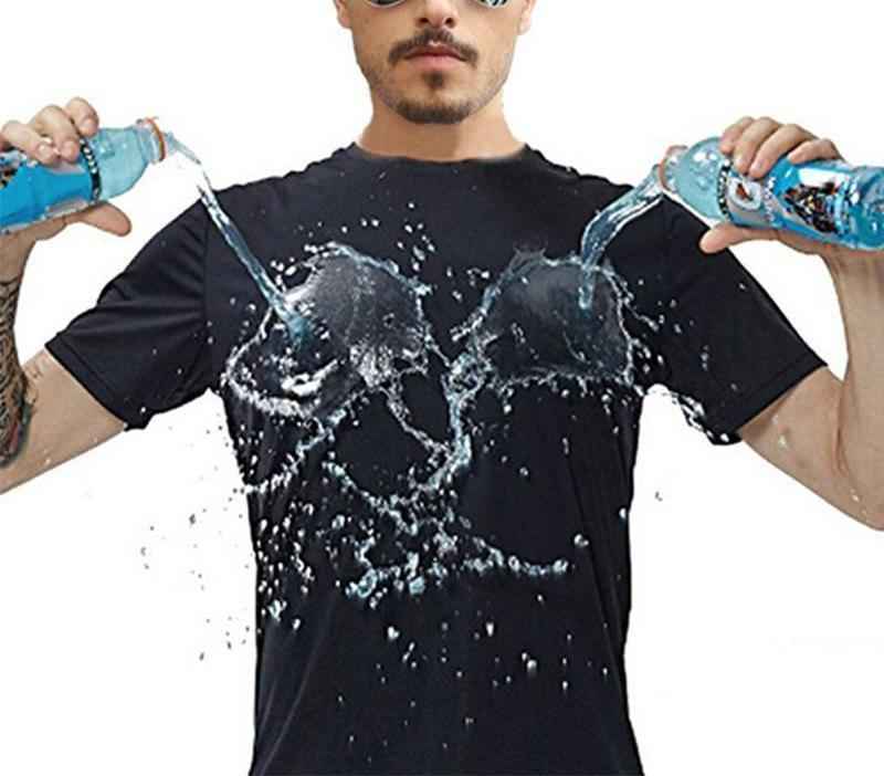 Quick-drying Waterproof Anti-fouling T-shirt Couple Half Sleeve Bottoming Shirt - Luxovo.cc
