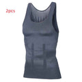 Men Body Tummy Shaper Vest - Luxovo.cc