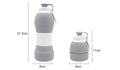 Silicone folding water bottle - Luxovo.cc