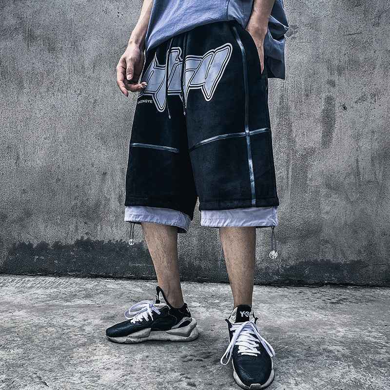 Loose hip hop Work Shorts