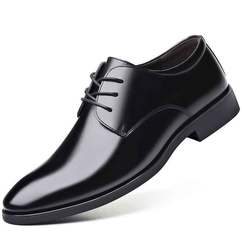 Men's Leather Shoes Business Formal Wear - Luxovo.cc