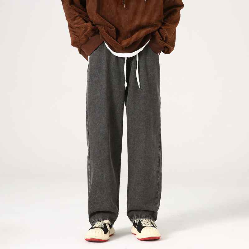 American Retro Washed Jeans For Men