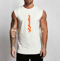 Gym Sleeveless Shirt Cotton Tank Top for Men Sportswear Vest - Luxovo.cc